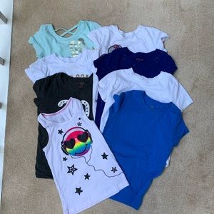 Girls T-shirt bundle size 7/8